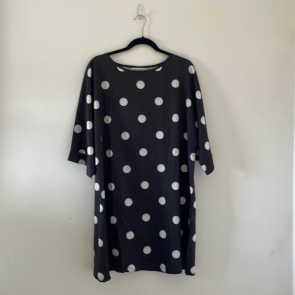 Miss look women’s polka dot dress plus size